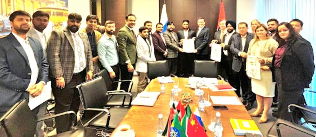 Indian delegation focused on promoting trade opportunities with Russias Moscow region Rajesh Bagha
